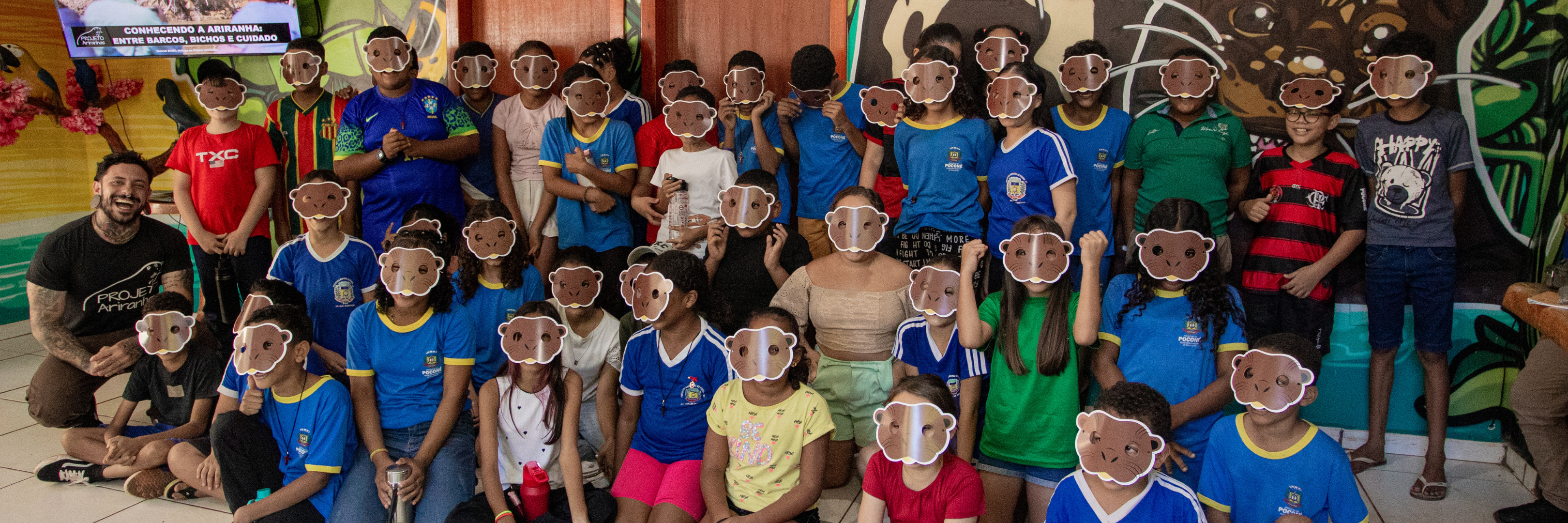 Semana em homenagem ao Dia Mundial das Lontras promove educação ambiental e aproxima crianças da conservação